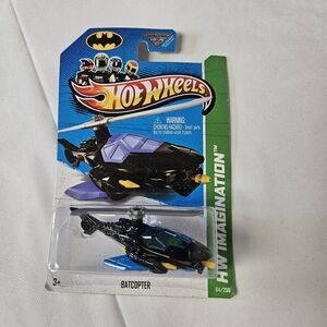 Hot Wheels Batcopter -‎ Black and Blue